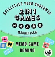 Magneet spelletjes voor onderweg 2 in 1