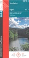 Topografische kaart - Wandelkaart 60/3-4 Topo25 Houffalize | NGI - Nationaal Geografisch Instituut