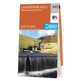 Wandelkaart - Topografische kaart 345 OS Explorer Map Lammermuir Hills | Ordnance Survey