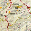 Wandelkaart 346A Kythera hiking | Terrain maps