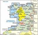Fietskaart - Wegenkaart - landkaart 10 Tour Map North & Mid Wales - Gogledd a Chanolbarth Cymru | Ordnance Survey