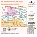 Wandelkaart - Topografische kaart OL43 OS Explorer Map Hadrian's Wall | Ordnance Survey