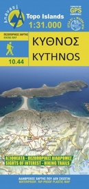 Wandelkaart 10.44 Kythnos | Anavasi