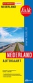 Wegenkaart - landkaart Autokaart Classic Nederland | Falk