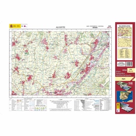 Topografische kaart 535 MT50 Algete | CNIG - Instituto Geográfico Nacional1