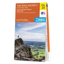 Wandelkaart - Topografische kaart OL24 OS Explorer Map The Peak District - White Peak Area | Ordnance Survey