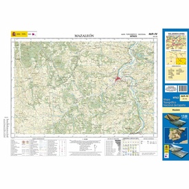 Topografische kaart 469-IV Mazaleón | CNIG - Instituto Geográfico Nacional1