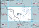 Wandelkaart - Topografische kaart 50/1-2 Topo25 Sart | NGI - Nationaal Geografisch Instituut