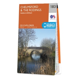 Wandelkaart - Topografische kaart 183 OS Explorer Map Chelmsford, the Rodings | Ordnance Survey