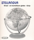 Wereldbol - Globe 75 Politiek - Grijs 15 cm | Stellanova