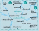 Wandelkaart 718 Lüneburger Heide | Kompass