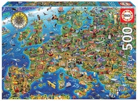 Crazy European Map