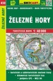 Wandelkaart 430 Železné hory | Shocart