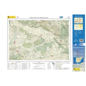 Topografische kaart 347-II Espeja de San Marcelino | CNIG - Instituto Geográfico Nacional1