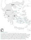 Overzicht Wandelkaarten Terrain Maps Griekse Eilanden