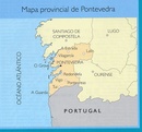 Wegenkaart - landkaart Mapa Provincial Pontevedra | CNIG - Instituto Geográfico Nacional