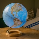 Wereldbol - Globe 17 Neon Classic ø 30 cm | Met Verlichting | National Geographic