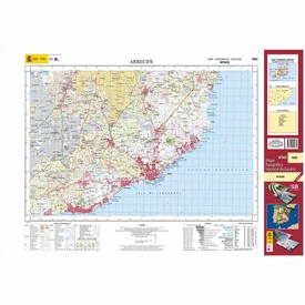 Topografische kaart 1082 MT50 Arrecife (Lanzarote) | CNIG - Instituto Geográfico Nacional1