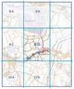 Topografische kaart - Wandelkaart 8D Bad Nieuweschans | Kadaster