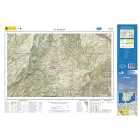 Topografische kaart 1051-II El Burgo | CNIG - Instituto Geográfico Nacional1