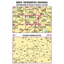 Topografische kaart 431 MT50 Sepúlveda | CNIG - Instituto Geográfico Nacional