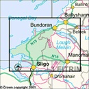 Topografische kaart - Wandelkaart 16 Discovery Donegal, Fermanagh, Leitrim, Sligo | Ordnance Survey Ireland