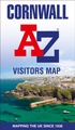 Wegenkaart - landkaart Visitors map Devon & Cornwall | A-Z Map Company