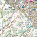 Wandelkaart - Topografische kaart 135 OS Explorer Map Ashdown Forest (greenw) | Ordnance Survey