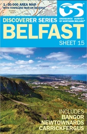 Wandelkaart 15 Discoverer Belfast | Ordnance Survey Northern Ireland