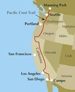 Wandelgids USA: The Pacific Crest Trail - from Mexico to Canada | Cicerone