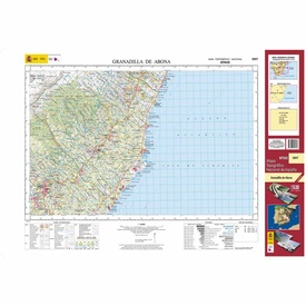 Topografische kaart 1097 MT50 Granadilla de Abona (Tenerife) | CNIG - Instituto Geográfico Nacional1