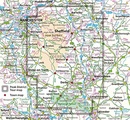 Fietskaart 4 Tour Map Peak district & Derbyshire | Ordnance Survey