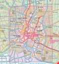 Stadsplattegrond Bangkok en omgeving | Nelles Verlag