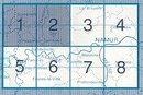 Wandelkaart - Topografische kaart 47/1-2 Topo25 Fleurus | NGI - Nationaal Geografisch Instituut