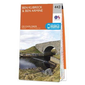 Wandelkaart - Topografische kaart 443 OS Explorer Map Ben Kilbreck, Ben Armine | Ordnance Survey