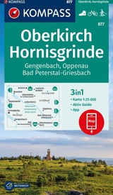 Wandelkaart 877 Oberkirch - Hornisgrinde | Kompass