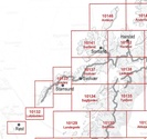 Overzicht topografische kaarten Noorwegen Lofoten en Vesteralen - 1:50.000 Norge Serien