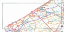 Topografische kaart - Wandelkaart 11-12 Topo50 Oostende - de Panne - Oostduinkerk | NGI - Nationaal Geografisch Instituut