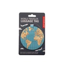 Bagagelabel World Traveler Luggage Tag | Kikkerland