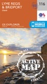 Wandelkaart - Topografische kaart 116 OS Explorer Map | Active Lyme Regis / Bridport | Ordnance Survey