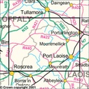 Topografische kaart - Wandelkaart 54 Discovery Laois, Offaly, Tipperary | Ordnance Survey Ireland