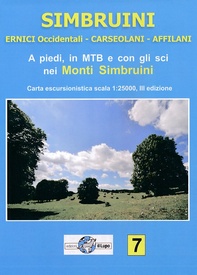 Wandelkaart 07 Simbruini | Edizione il Lupo