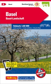 Fietskaart 4 Basel Basel Landschaft | Kümmerly & Frey