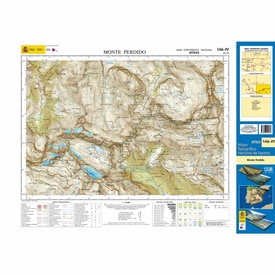 Topografische kaart 146-IV Monte Perdido | CNIG - Instituto Geográfico Nacional1