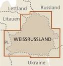 Wegenkaart - landkaart Belarus - Wit-Rusland | Reise Know-How Verlag