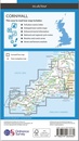 Fietskaart 1 Tour Map Cornwall | Ordnance Survey