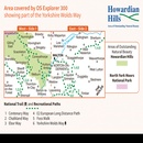 Wandelkaart - Topografische kaart 300 OS Explorer Map Howardian Hills, Malton | Ordnance Survey