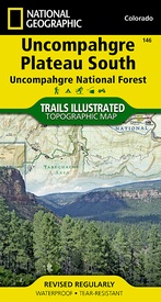 Wandelkaart - Topografische kaart 146 Uncompahgre Plateau South | National Geographic