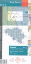 Topografische kaart - Wandelkaart 57/1-2 Topo25 Sivry - Rance | NGI - Nationaal Geografisch Instituut