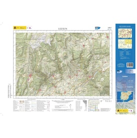 Topografische kaart 140-II Lezáun | CNIG - Instituto Geográfico Nacional1